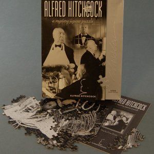 Alfred Hitchcock “Obsession” Larry Zacher 1000 pc mystery jigsaw puzzle.